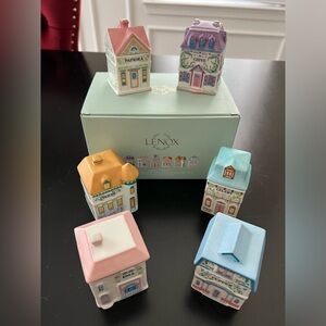 New in box 2024 Lenox Spice Village 6-Piece Spice Jar Set #2 Second Edition